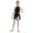 Black, variant on Kids Girls Ballet Lyrical Dance Dress Lace Sleeveless Latin Jazz Contemporary Dancewear Black 16