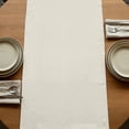 thumbnail image 5 of Table Runners 72 Inches Long Dress Scarves, Cream Solid Color Farmhouse Kitchen/Dining Table Runner, Coffee Tablerunners, Aesthetics Contemporary Luxury 14x72 Inch, 5 of 9