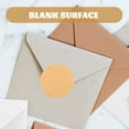 thumbnail image 5 of Niceauty Blank Kraft Paper Self Adhesive Labels for Organizing Candle Jars and More Light Brown, 5 of 8