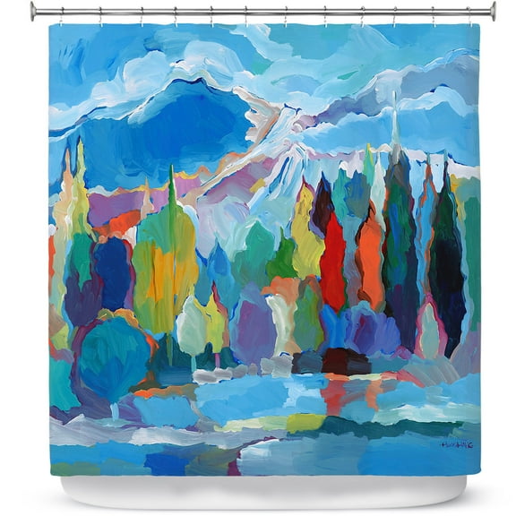 Shower Curtains 70" x 84" from DiaNoche Designs by Hooshang Khorasani - Colorado Collection