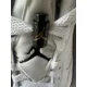thumbnail image 5 of Size 11 - N I-K-E Jo r-dan Spizike Low White Metallic Gold Shoes Men's Sneakers, 5 of 6