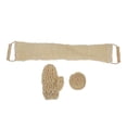 thumbnail image 1 of Shower Loofah Set, Skin Care Exfoliating 3pcs Body Scrubber Kit  For Bathroom, 1 of 8
