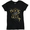 Christian Religious T Shirt The Book Club Bible Joke Christ Womens Tee by Christian Strong