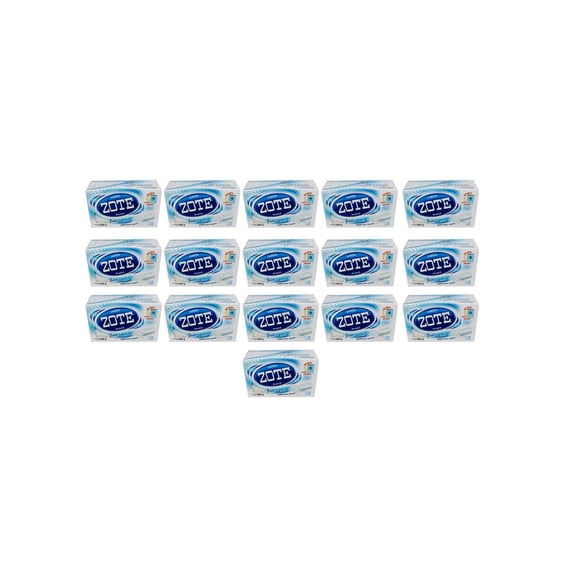 Pack de 16 Jabon de Lavanderia Zote Blanco Escamas de 500 grs Zote Escamas