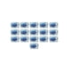 thumbnail image 1 of Pack de 16 Jabon de Lavanderia Zote Blanco Escamas de 500 grs ZOTE Escamas, 1 of 3