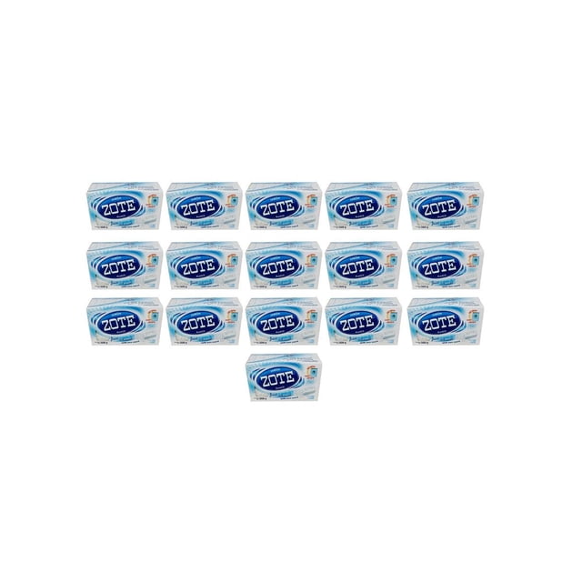 Pack de 16 Jabon de Lavanderia Zote Blanco Escamas de 500 grs Zote Escamas