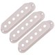 thumbnail image 1 of 3 unidades/paquete de Cubiertas para pastillas de guitarras blancas N/M/B perfke Tapa de pastilla de bobina simple, 1 of 9