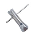 thumbnail image 2 of Llave de bujías con vaso hexagonal de 21 mm y 26 mm, herramienta de extracción e instalación de acero portátil para mantenimiento de automóviles., 2 of 8