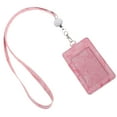 thumbnail image 4 of 1 Set ID Badge Holder Retractable ID Card Holder Hanging Badge Reel Water-resistant Card Cover, 4 of 8