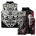 thumbnail image 2 of Ropa de hombre moderna y elegante, chaquetas cálidas con estampado digital 3D de diosa, chalecos de trabajo para hombre, chalecos duraderos de bruja para hombre, 2 of 4