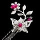 thumbnail image 5 of Pinza de Pelo Clip Forma U Baoblaze con Borlas de Joyas Palo chino antiguo, 5 of 7
