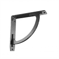 thumbnail image 1 of WILD DUNE HEAVY DUTY STEEL FIREPLACE MANTEL BRACKETS, FLOATING SHELF, COUNTERTOP SUPPORT - HAND WELDED - 10" x 10" x 2", 1 of 3