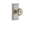 thumbnail image 3 of Grandeur Carbou_Sd_Na Carre Solid Brass Rose Single Dummy Door Knob - Brass, 3 of 6