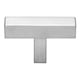 thumbnail image 1 of jaladera de botón mini barra 5 cm plata, 1 of 4
