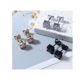 thumbnail image 3 of 12 Pare Aretes Hombre Piercing Pendientes Acero Inoxidable Xtellar plateado, 3 of 4
