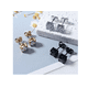 thumbnail image 3 of 12 Pare Aretes Hombre Piercing Pendientes Acero Inoxidable Xtellar plateado, 3 of 4