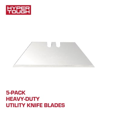 Hyper Tough Heavy-Duty Utility Knife Blades, 5 Pack
