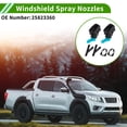 thumbnail image 3 of Unique Bargains Windshield Washer Nozzle With 2 Pcs Y Hose Connector for Chevrolet 13-17 1Set, 3 of 6