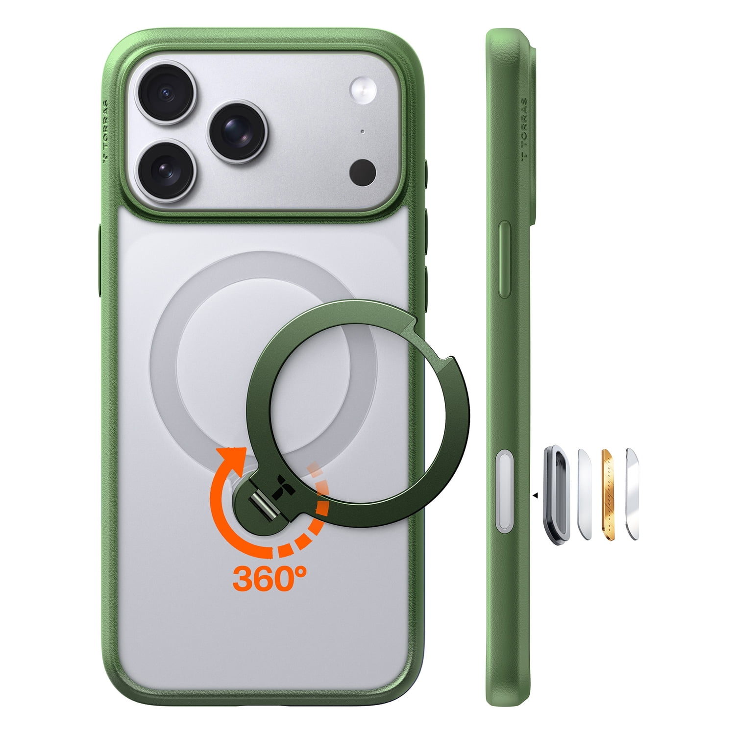 TORRAS Ostand Q3 Spin, iPhone 17 Pro Max