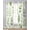 White, variant on Green Leaves Sheer Curtains 84 Inch Length 2 Panels Set for Living Room/Bedroom, Summer Botanical Farmhouse Leaf Kitchen Curtains Grommet Semi-Sheer Curtains Drapes Voile Window Treatments 42"x84"x2