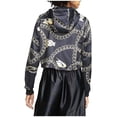 thumbnail image 3 of Nike Sportswear Icon Clash Womens Crop Top Hoodie Cj6305-010, 3 of 6