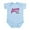 Sky Blue, variant on CafePress - Jersey Girl Infant Bodysuit - Baby Light Bodysuit, Size Newborn - 24 Months