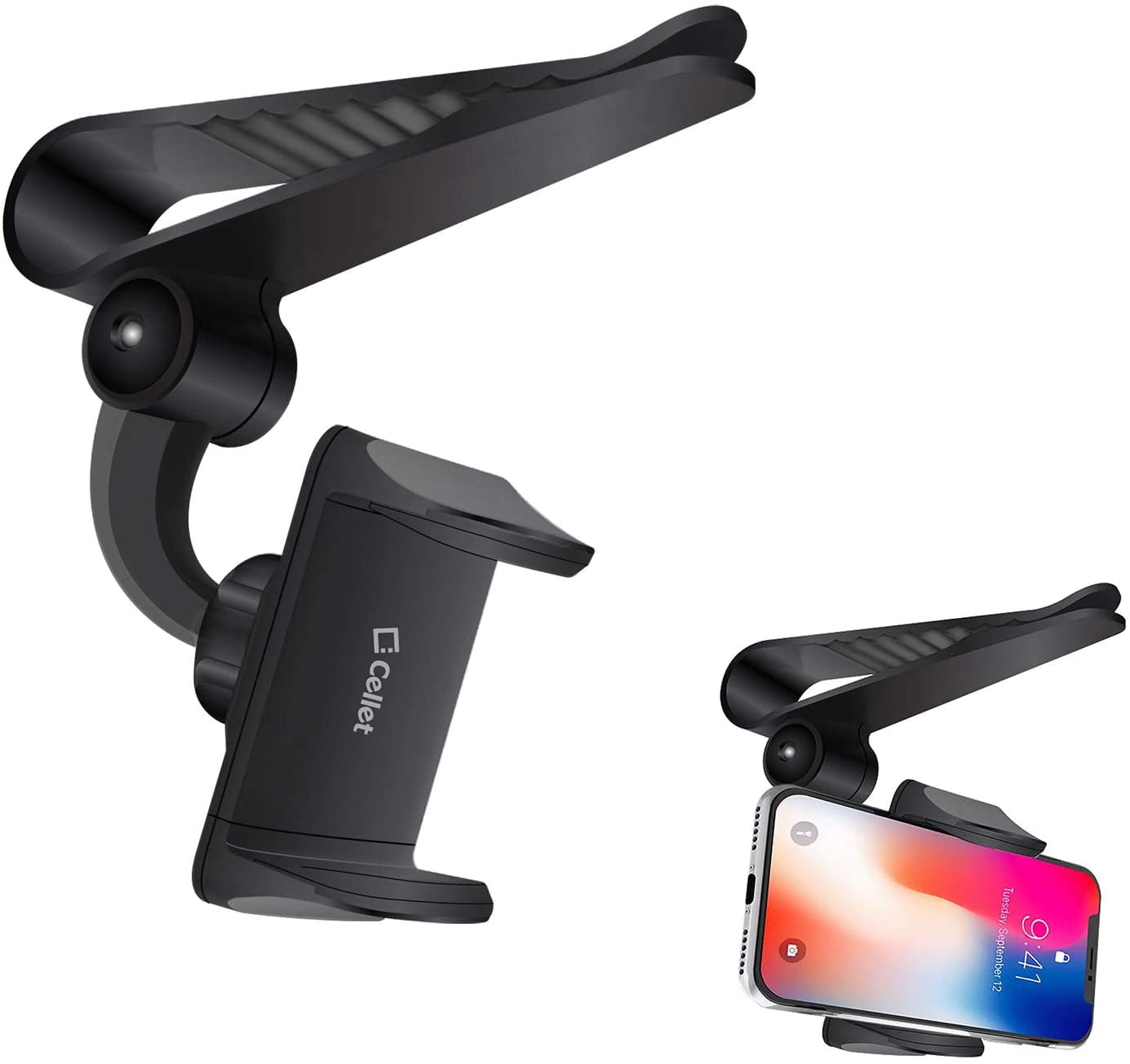 Cellet Sun Visor Phone Mount Holder for Car Compatible With iPhone 11