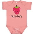 thumbnail image 3 of Inktastic Cute Strawberry Strawbaby Boys or Girls Baby Bodysuit, 3 of 5