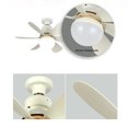 thumbnail image 3 of Mini ceiling fan light for home with remote control, adjustable color temperature, dimmable night light, 3-speed wind control, 1 hour/2 hours/4 hours timer, 3 of 8