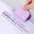 thumbnail image 3 of 1Pack Compact Plastic Mini Hole Punch For Craft Makers And Documents, 3 of 8