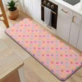 thumbnail image 5 of Pink Butterfly Pattern Kitchen Rug Mat,Kitchen Runner Rugs Non Skid Washable,Decorative Kitchen Floor Mats for Kitchen,Sink,Laundry,17"x47.2", 5 of 7