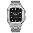 thumbnail image 2 of Compatible with Apple Watch Series 8 / 7 45mm stainless steel band + drop-proof protective case, 2 of 5