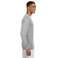 thumbnail image 4 of A4 Adult Long Sleeve Cooling Performance Crew N3165, 4 of 4