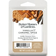 Vanilla Caramel Spice Scented Wax Melts, Better Homes & Gardens, 2.5 oz (1-Pack)