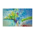 thumbnail image 1 of Betsy Drake DM1153G 30 x 50 Po Perroquet Vert II Tapis de Porte, 1 of 1