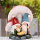 thumbnail image 4 of Scene Under the Mushroom Canopy Family Figurines -Decorations for Home Winter Table Decor Ornaments Gift, 4 of 5