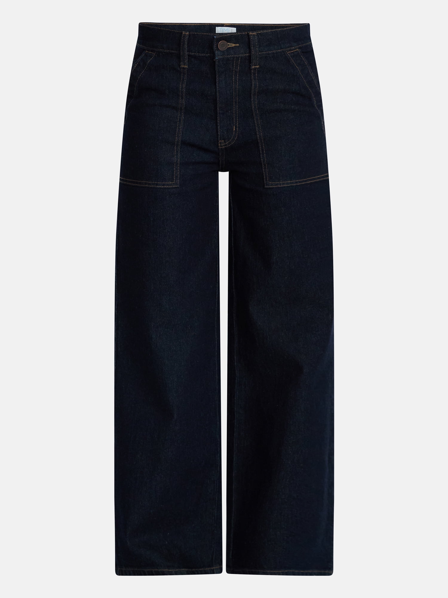 Time and Tru Women's Mid Rise Utility Trouser, 31" Inseam, Sizes 0-20