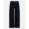 thumbnail image 5 of Time and Tru Women's Wide Leg Utility Trousers, 31" Inseam, Sizes 0-20, 5 of 5