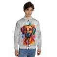 thumbnail image 4 of Watercolor Drip Rhodesian Ridgeback Pop Art Colorful Portrait Artwork All Over Print 3D Baseball Jacket Ridgebacks Dog Lover Gifts Bomber Jacket Softball - 01009, 4 of 6