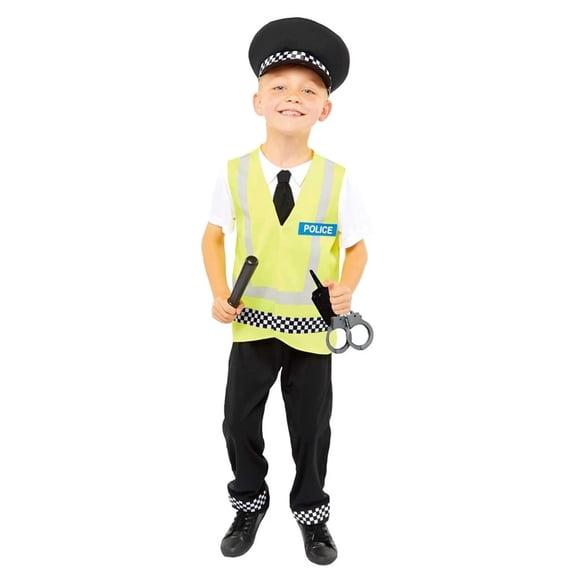 Amscan UK Police Officer Child Costume | 10-12 Years Unisex