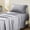 04 - Silver Grey, variant on King Size Sheets Set, Cooling Sheets for Hot Sleepers, Rayon Derived from Bamboo, PureWoven, Breathable & Soft, Deep Pocket Up to, Hotel Luxury Silky Bedding,