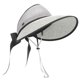 thumbnail image 5 of Sombrero de playa de ala ancha, sombrero tejido para el sol, sombrero de verano para sombrilla, sombrero de paja para playa, 5 of 7