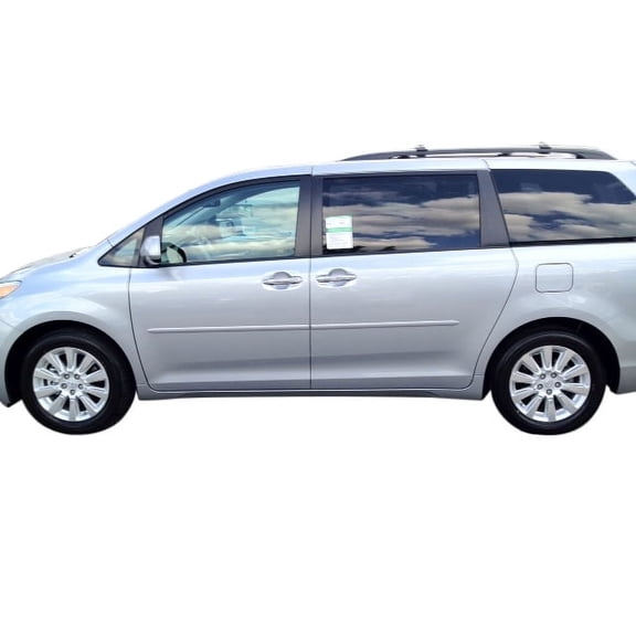 Painted Body Side Moldings for the Toyota Sienna Painted in the Factory Paint Code of Your Choice 040