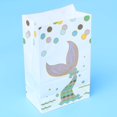 thumbnail image 4 of FELTECHELECTR 12 bolsas de regalo de dibujos animados de sirena, bolsas de papel kraft, bolsas de dulces, decoración para fiestas de cumpleaños infantiles, recuerdos de boda, 4 of 7