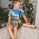 thumbnail image 4 of Balery Western Desert Cactus Conjunto de Pijama Infantil de Manga Corta con Estampado – Ropa de Dormir de Algodón Suave-Medium, 4 of 6