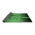 thumbnail image 2 of Ahgly Company Indoor Square Oriental Emerald Green Industrial Area Rugs, 5' Square, 2 of 4