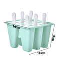 thumbnail image 2 of Bandeja para cubitos de hielo con tapa y contenedor | Bandeja de hielo de silicona de 72 pepitas para congelador | Viene con recipiente para hielo, pala y tapa | Cubo de hielo de buen tamaño, 2 of 5