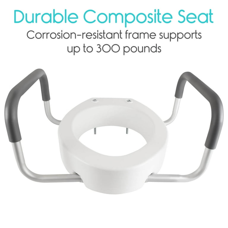 Toilet Seat Riser With Arms, 53 OFF www.elevate.in