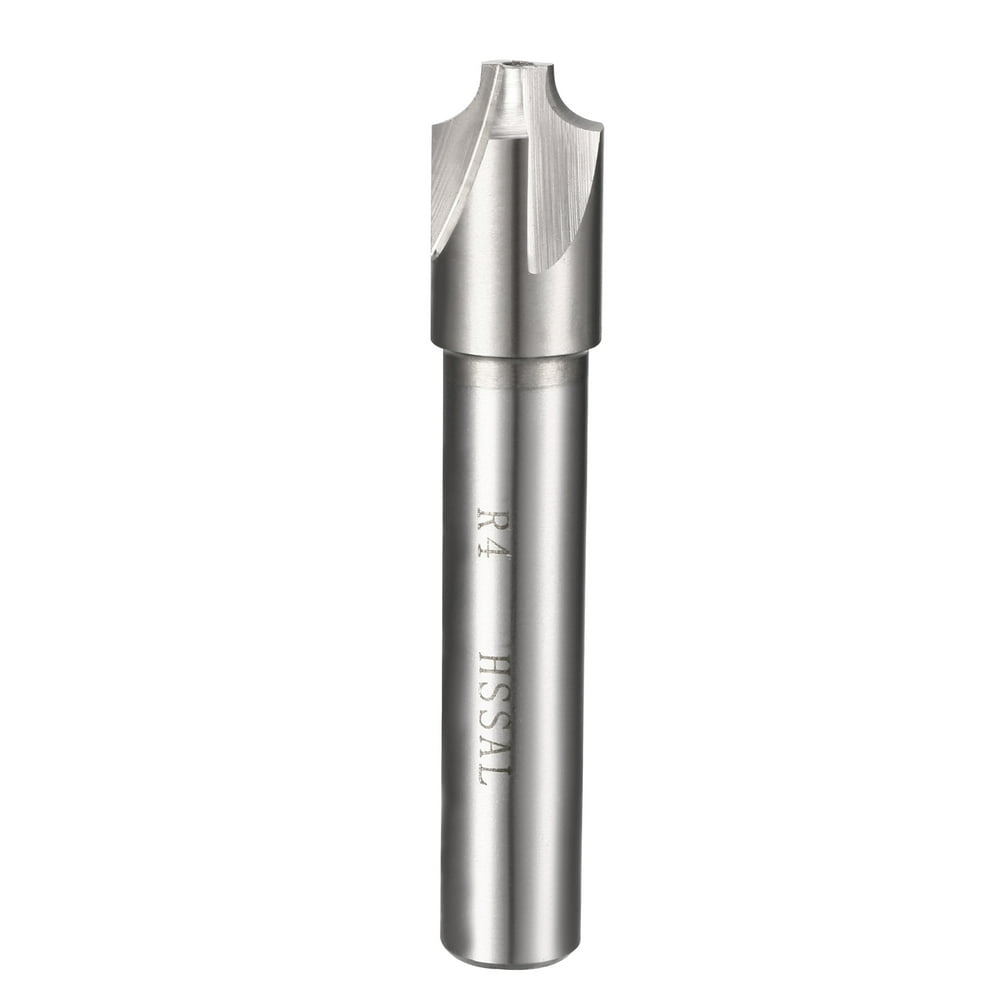 Corner Rounding End Mill Cutter 2 Flute with 4mm Radius 12mm Shank