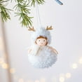 thumbnail image 3 of OIUR Christmas Pendant Ballet Girl Doll Ornament Hanging Decor with Lanyard Christmas Theme Design Holiday Party Decoration, 3 of 7